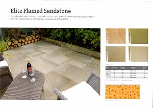 Elite Flamed Sandstone